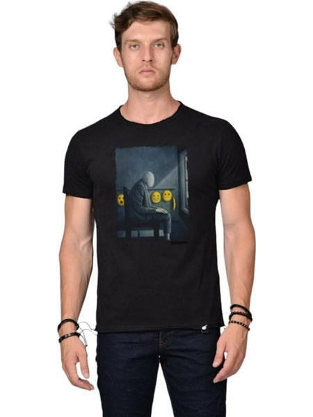 Bigbong Men's FACELESS T-Shirt - Black