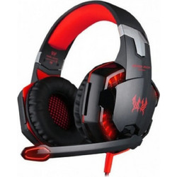 Kotion Εach G2000 Gaming Headset Over Ear Black Red