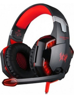 Kotion Εach G2000 Gaming Headset Over Ear Black Red