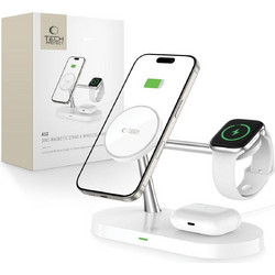 Tech-Protect A12 Ασύρματος Φορτιστής Qi Pad 15W White