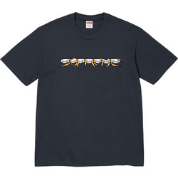 Supreme Skulls Spellout Tee 'Navy' FW26T24NAVY MBS