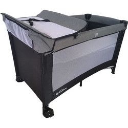 Premium Παρκοκρέβατο με Λίκνο & Αλλαξιέρα 125x78x65cm