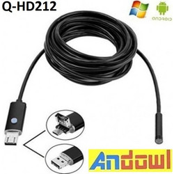 Andowl Q-HD212 Ενδοσκοπική Κάμερα με Καλώδιο 10m