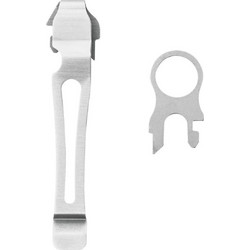Leatherman Pocket Clip & Lanyard White