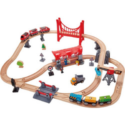 Hape Railway Busy City Rail Set E3730A