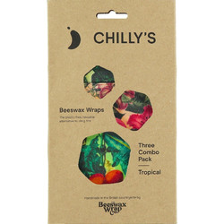 Chilly's Κερομάντηλα Τροφίμων Tropical 3τμχ