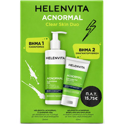 Helenvita Acnormal Clear Gel 200ml + Acnormal Rebalancing Emulsion 60ml