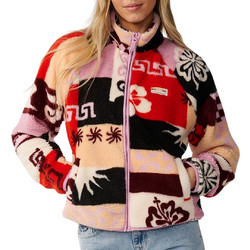 Rip Curl Party Wave Γυναικεία Ζακέτα Fleece με Φερμουάρ