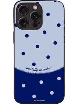 Sonique Delulu Polka Era Series Θήκη Blue Mentally (iPhone 15 Pro Max)