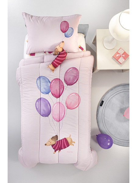 Κουβερλί pet Fuchsia Suede Saint Clair 100% Pol. Microfiber 160x220 100% Pol. Microfiber