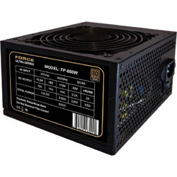 Supercase Ultra Force FP-650W Τροφοδοτικό Υπολογιστή ATX 80 PLUS Bronze
