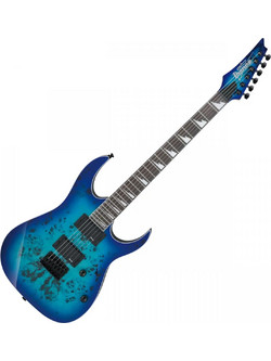 Ibanez GRGR221PA Ηλεκτρική Κιθάρα ST Style με Μαγνήτες HH & Ταστιέρα Purple Heart Aqua Burst