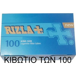 Τσιγαροσωλήνες Rizla King Size Filter Tubes των 100 Χ100 κιβώτιο με άδεια τσιγάρα