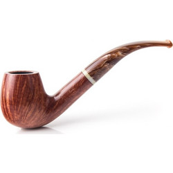 SAVINELLI DOLOMITI MODEL 602 SMOOTH 9mm πίπα καπνού κυρτή - P340LMC-9 P340LMC9