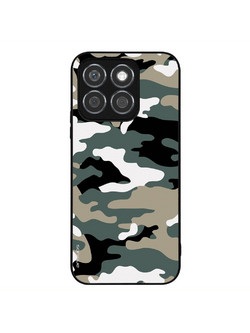 Sonique Camouflage Army Series Θήκη (Honor X8b) Χακί