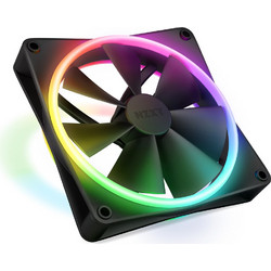 NZXT F120 RGB Duο Case Fan 120mm RGB με Σύνδεση 4-Pin PWM Black