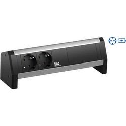 Bachmann DESK 2x Schutzkontakt 1x USB-A & 1x USB-C φορτιστής 22W GST18