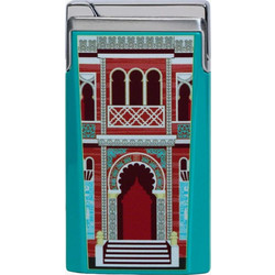 Casa Cubana Cienfuegos Pocket Lighter Turquoise