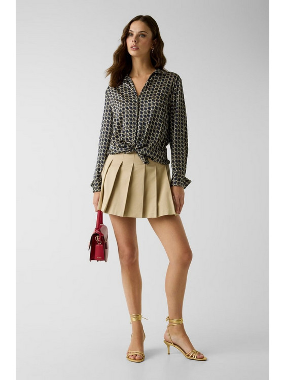 Guess LS New Concetta Shirt Γυναικείο Πουκάμισο Dark Blue