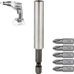 INGCO CDSLI20428-SP-1 Αντάπτορας 1/4x73mm για Κατσαβίδι Γυψοσανίδας CDSLI20428
