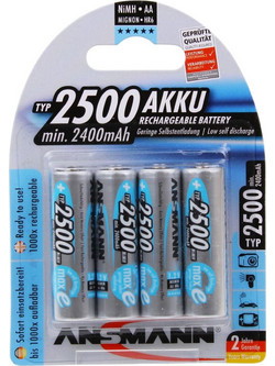 Ansmann maxE AA 2500mAh 4τμχ