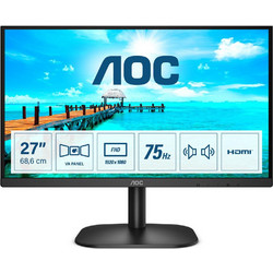 AOC 27B2AM VA Monitor 27" 1920x1080 FHD 75Hz 4ms