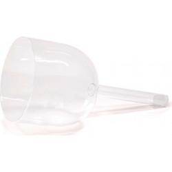 Crystal Singing Bowl CLEAR - F-τόνος + Τσάντα . Διαστάσεις: 15 εκ