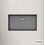 Schock Cristalite Manhattan 30080U-1441 Croma Υποκαθήμενος Νεροχύτης Γρανίτη Ματ 75x45.6cm