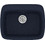 Sanitec Classic 313 Επικαθήμενος Νεροχύτης Γρανίτη Ματ Granite Blue 58x50cm
