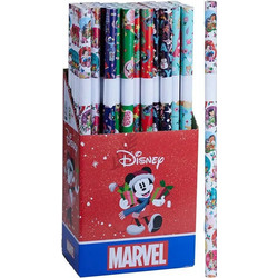 Χαρτί περιτυλίγματος ρολό 70x200εκ. Disney 6 σχέδια