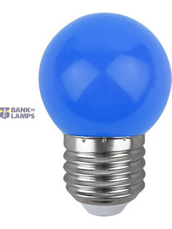 Bulb E27 15W P45 220V BLUE Spectrum