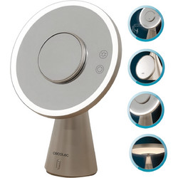CECOTEC Καθρέφτης Μακιγιάζ LED Επαναφορτιζόμενος FaceCare Mirror&Sound με Ηχείο και Μεγεθυντικό Φακό CEC-122545