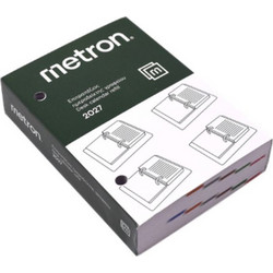 Ημερολόγιο Eπιτραπέζιoς Ημεροδείκτης 2027 Metron