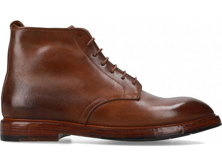 δερμάτινα ankle boots PREMIATA King Brass Καφέ