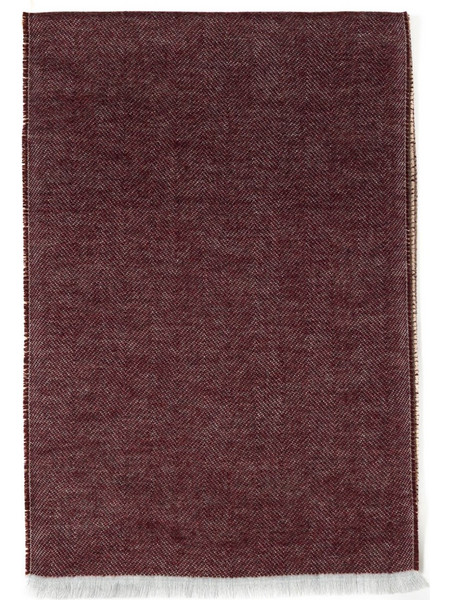 THE BOSTONIANS ΚΑΣΚΟΛ DOUBLE FACE ΜΟΝΟΧΡΩΜΟ 3SC353101-BURGUNDY Bordeux