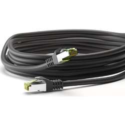 Goobay S/FTP Cat.8.1 Καλώδιο Δικτύου Ethernet 5m Black
