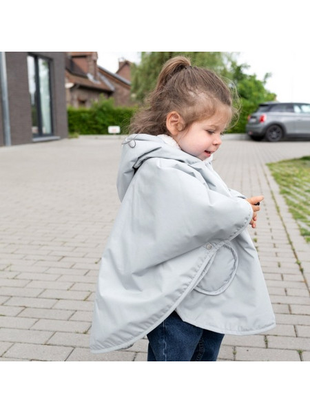 Bemini Αδιάβροχο Poncho Ταξιδίου Grey 9-36M