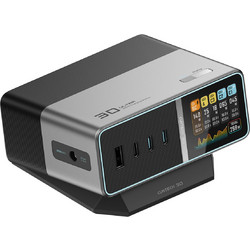 Cuktech TA3005U 30 Ultra Επιτραπέζιος Φορτιστής USB-A / 3x USB-C / DC 300W GaN Silver (CUKTA300OGGR)