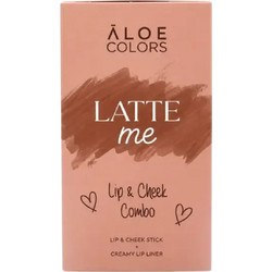Aloe+ Colors Lip & Cheek Combo Latte Me Σετ Μακιγιάζ
