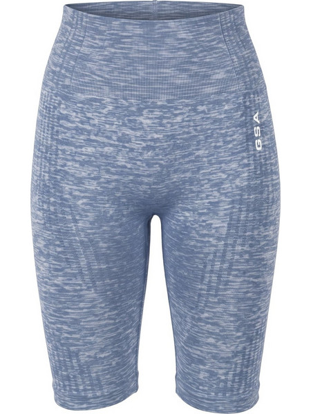 Gsa Κολάν High-Rise Seamless Biker 1727107-LBM Γαλάζιο Κορίτσι