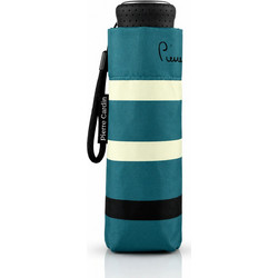 Pierre Cardin Γυναικεία Ομπρέλα mini Χειροκίνητη σπαστή PC7345-06 Πετρόλ