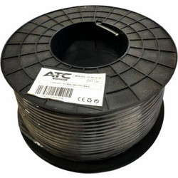Καλώδιο ATC-721 RG6 100μ PET Μαύρο