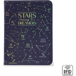 Θήκη Διαβατηρίου με Προστασία RFID - Stars - Legami