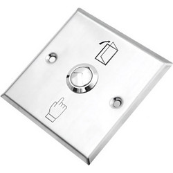 SECUKEY Χωνευτό μπουτόν SCK-CBUTTON2, 3Α, ασημί