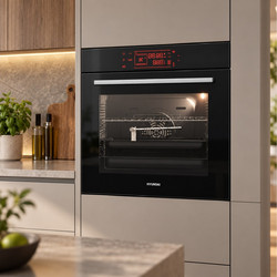Hyundai Electrics HBIO22-75/3 TH-BX Φούρνος Ηλεκτρικός Άνω Πάγκου 78lt 59.5cm