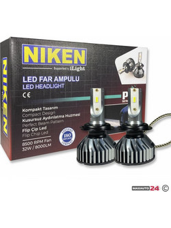Λαμπτήρες LED Niken H7 PRO 2τμχ/σετ