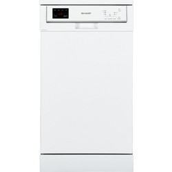 Sharp QW-HS12F472W Ελεύθερο Πλυντήριο Πιάτων για 10 Σερβίτσια 59.8cm Λευκό
