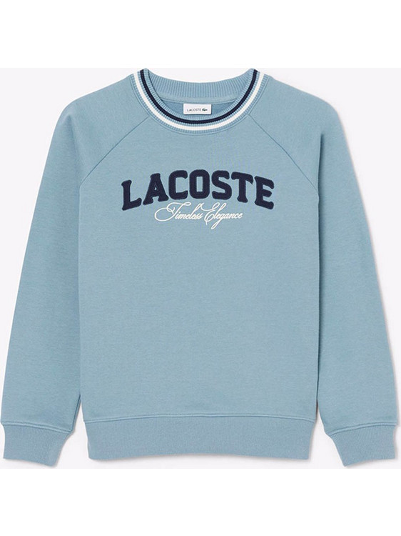 Lacoste Παιδικό Φούτερ Μπλε 3SJ1170-57I