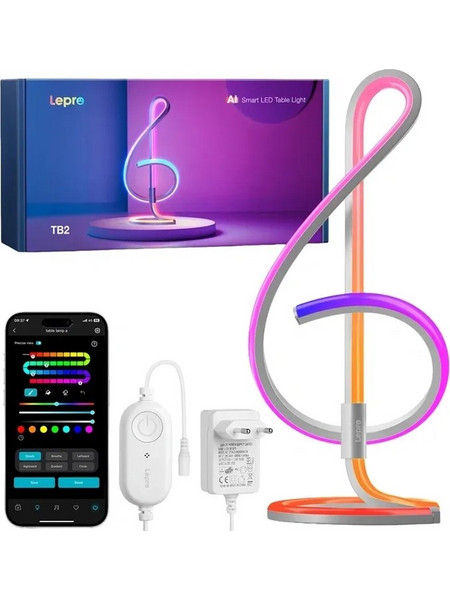 LEPRO Επιτραπέζιος λαμπτήρας TB2 RGB