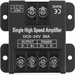 ΕΝΙΣΧΥΤΗΣ ΜΕΤΑΛΛΙΚΟΣ ΜΟΝΟΧΡΩΜΗΣ 360W DC5-24V 30A / JLAMFS30A